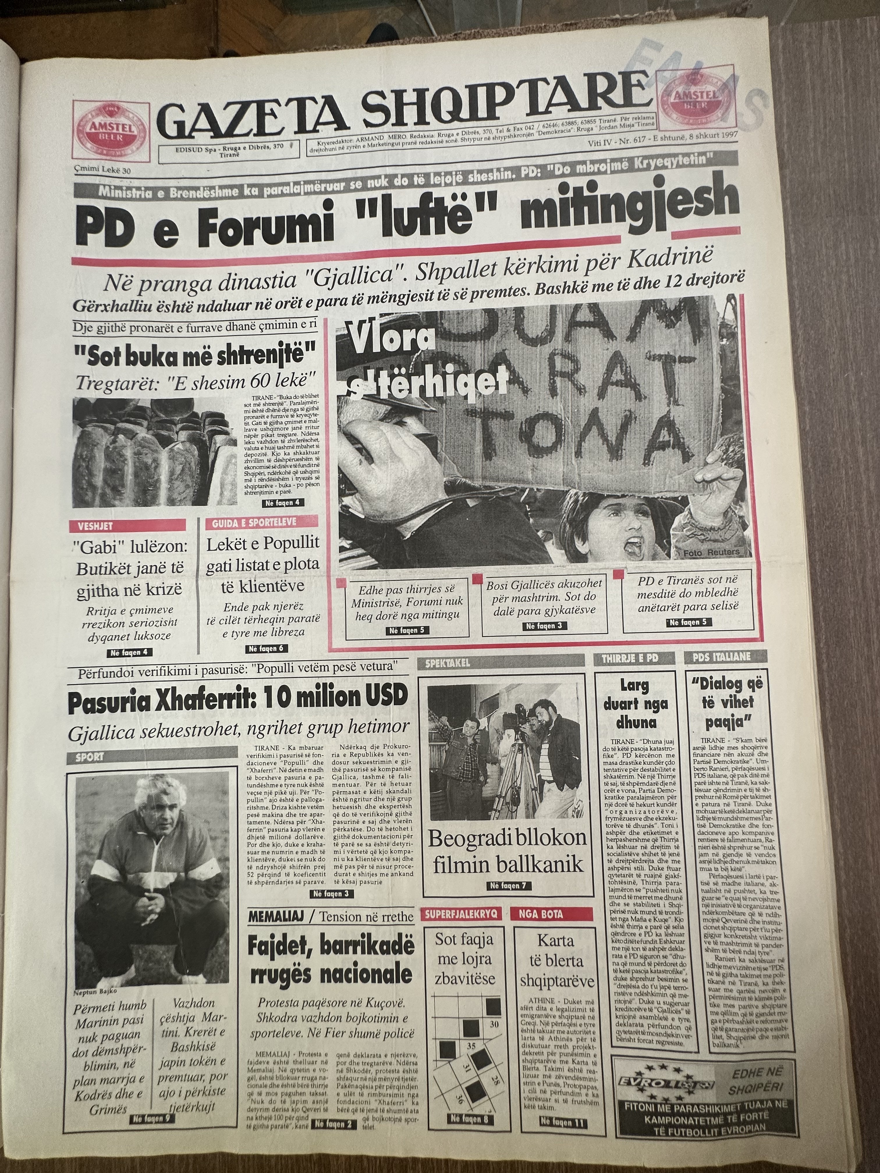 Gazeta Shqiptare 1997-02-08